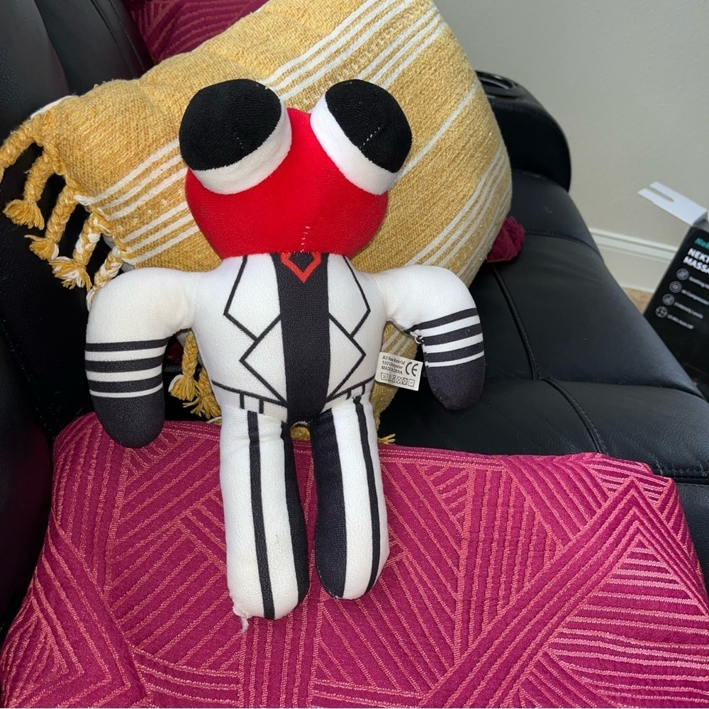Red Rainbow Friends Plush, Cute Stuffed Animals toy
